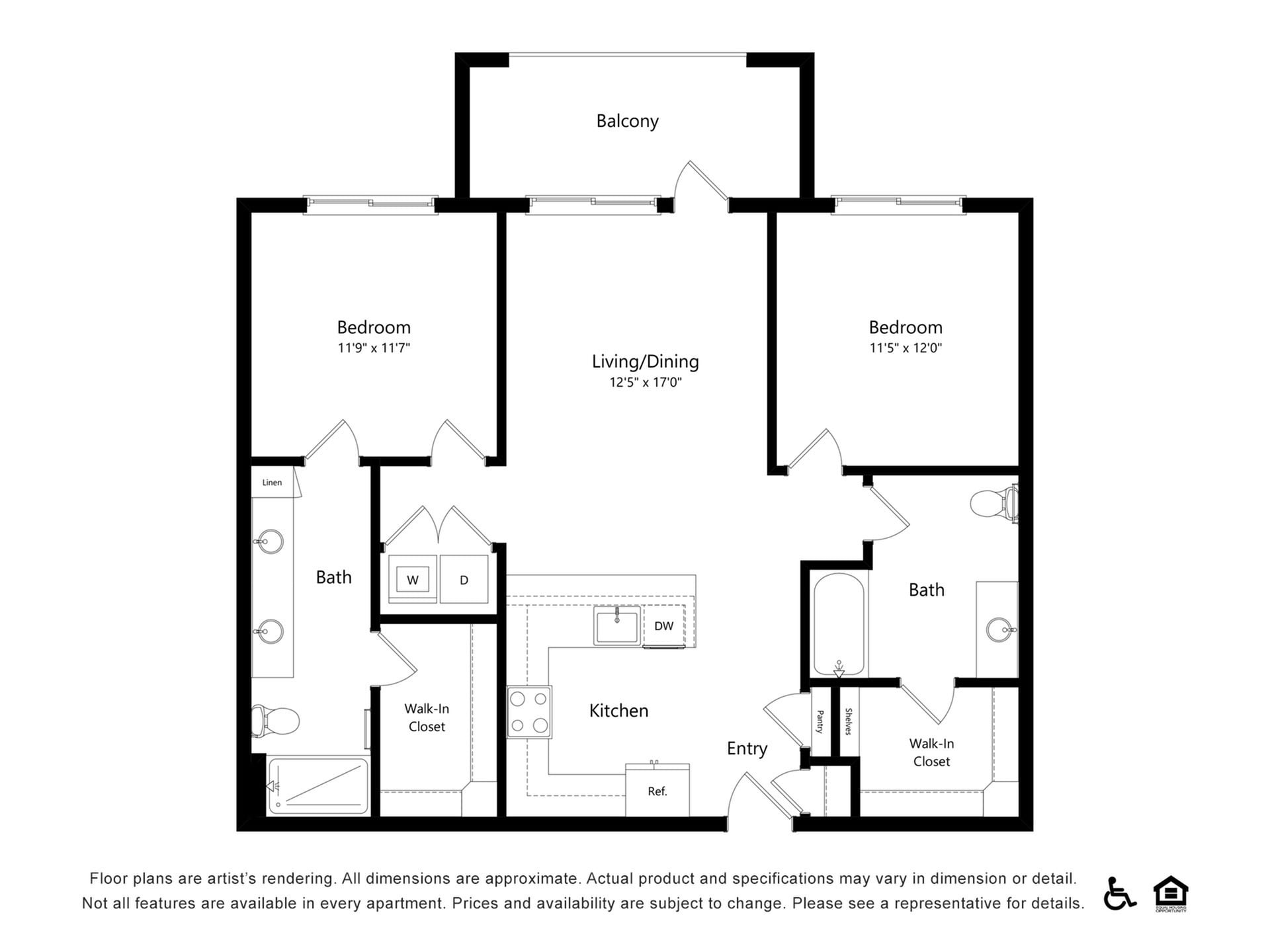 B1-HC floor plan