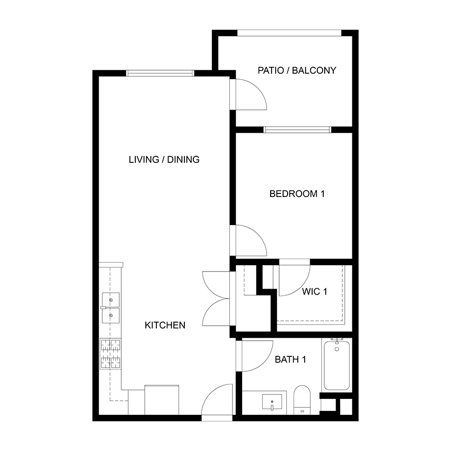 A1 floor plan