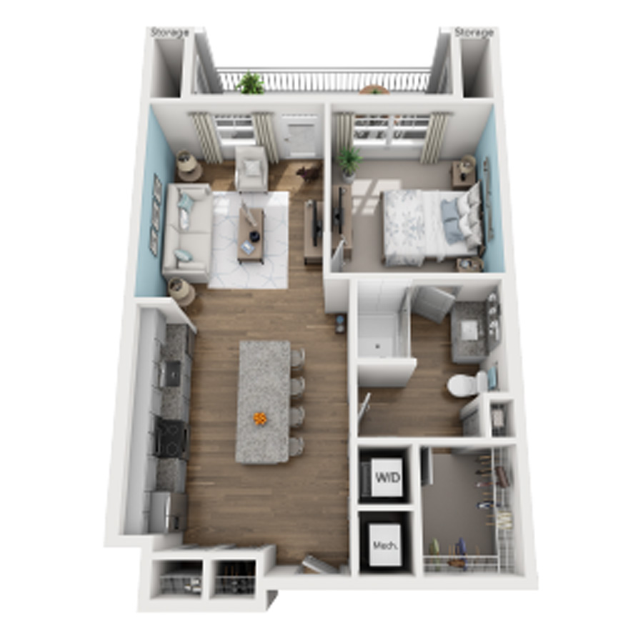 1A floor plan