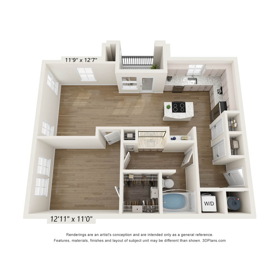 A2.1 floor plan