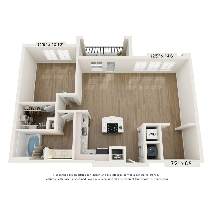 A8.1 floor plan