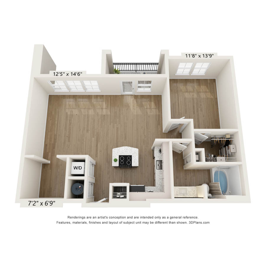 A9.1 floor plan