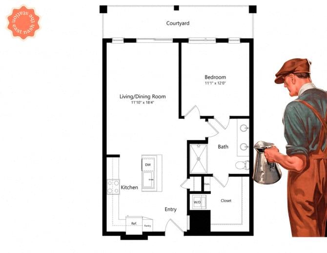 A3-C floor plan