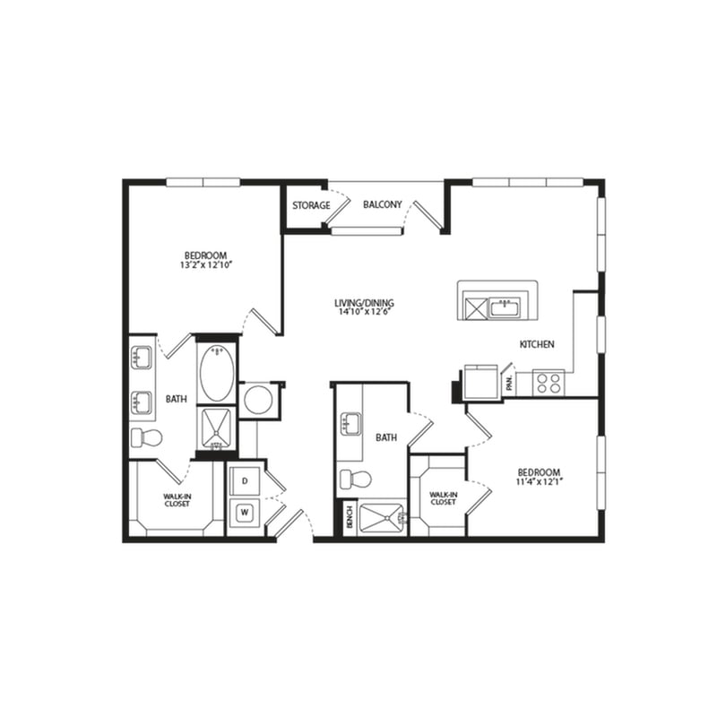 B2 floor plan