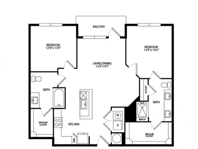 B1-HC floor plan