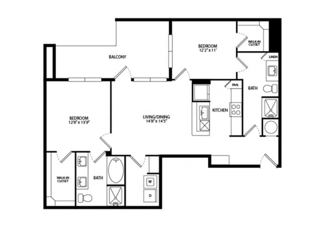 B3B floor plan