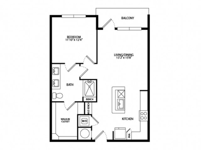 A2 floor plan