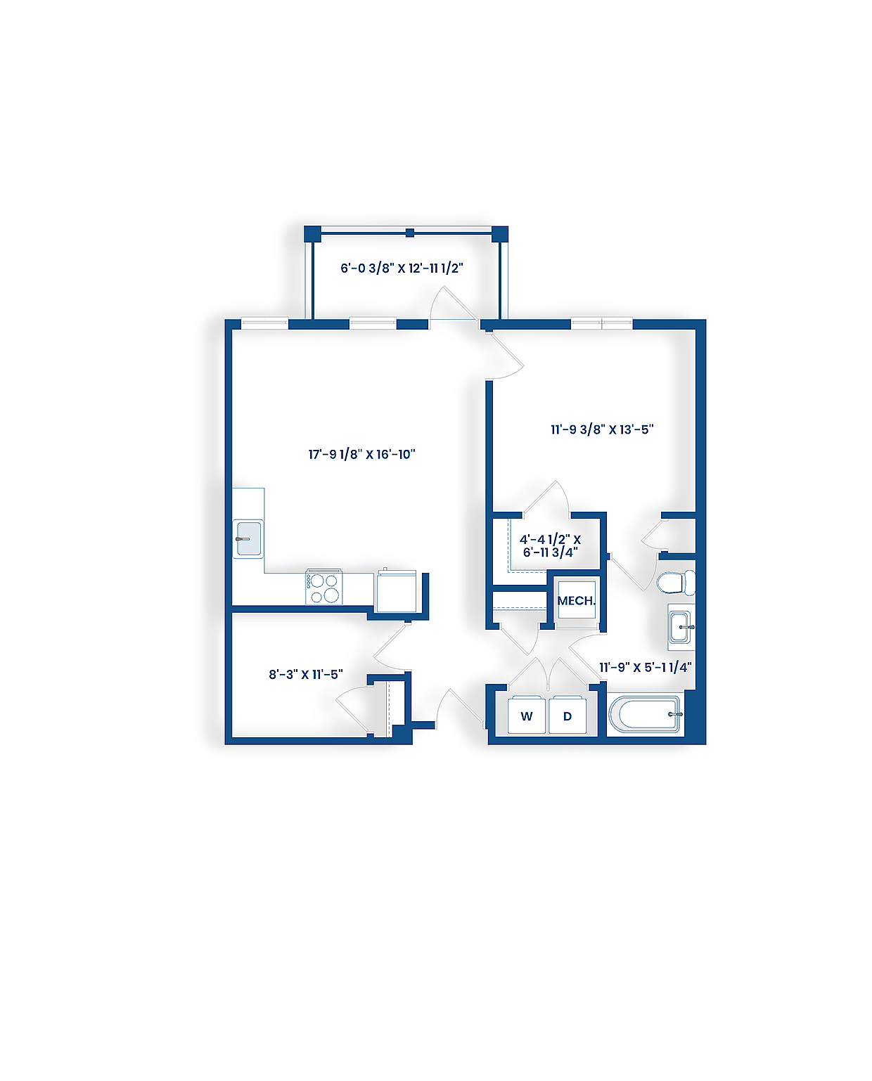 Bay floor plan