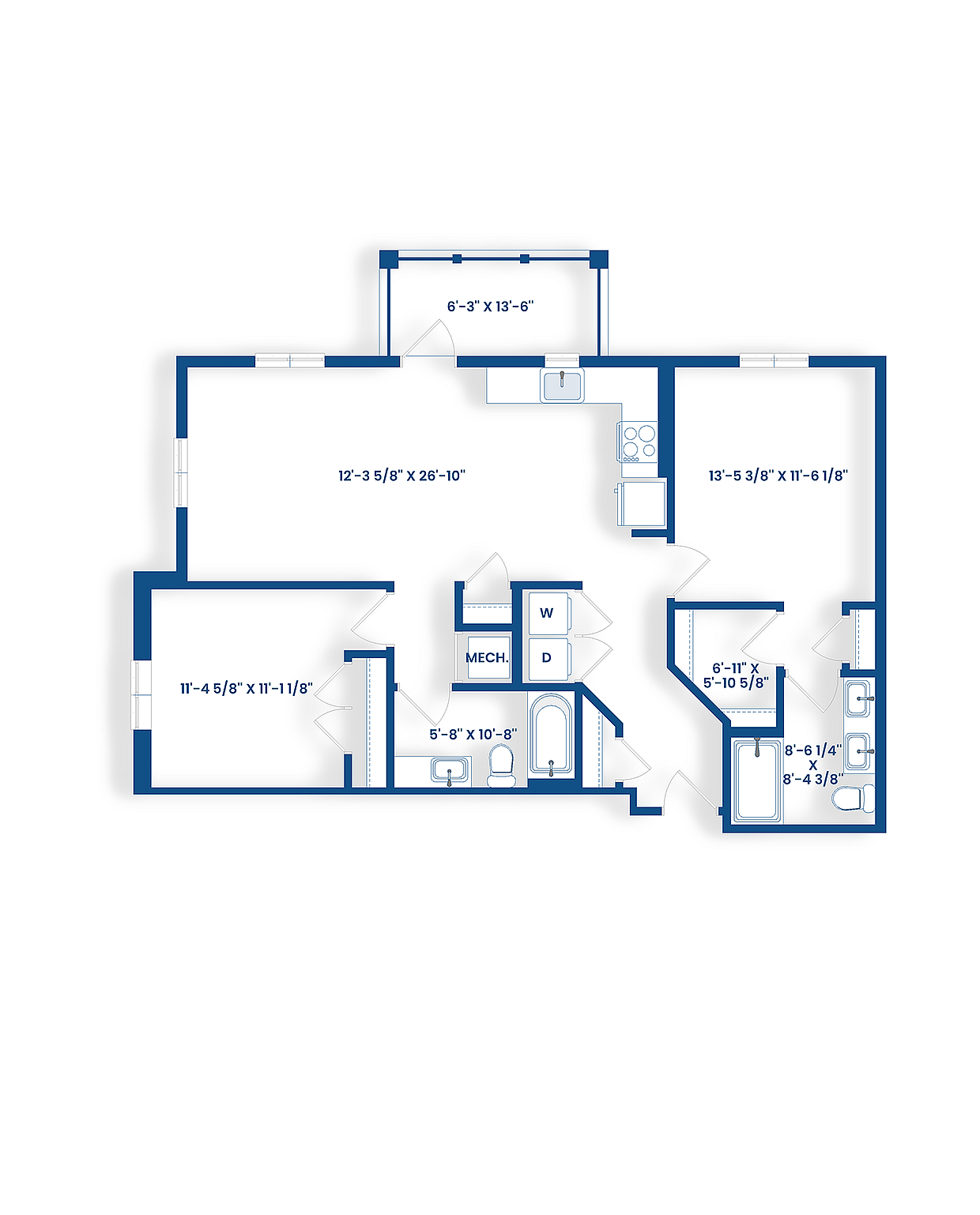 Cedar floor plan