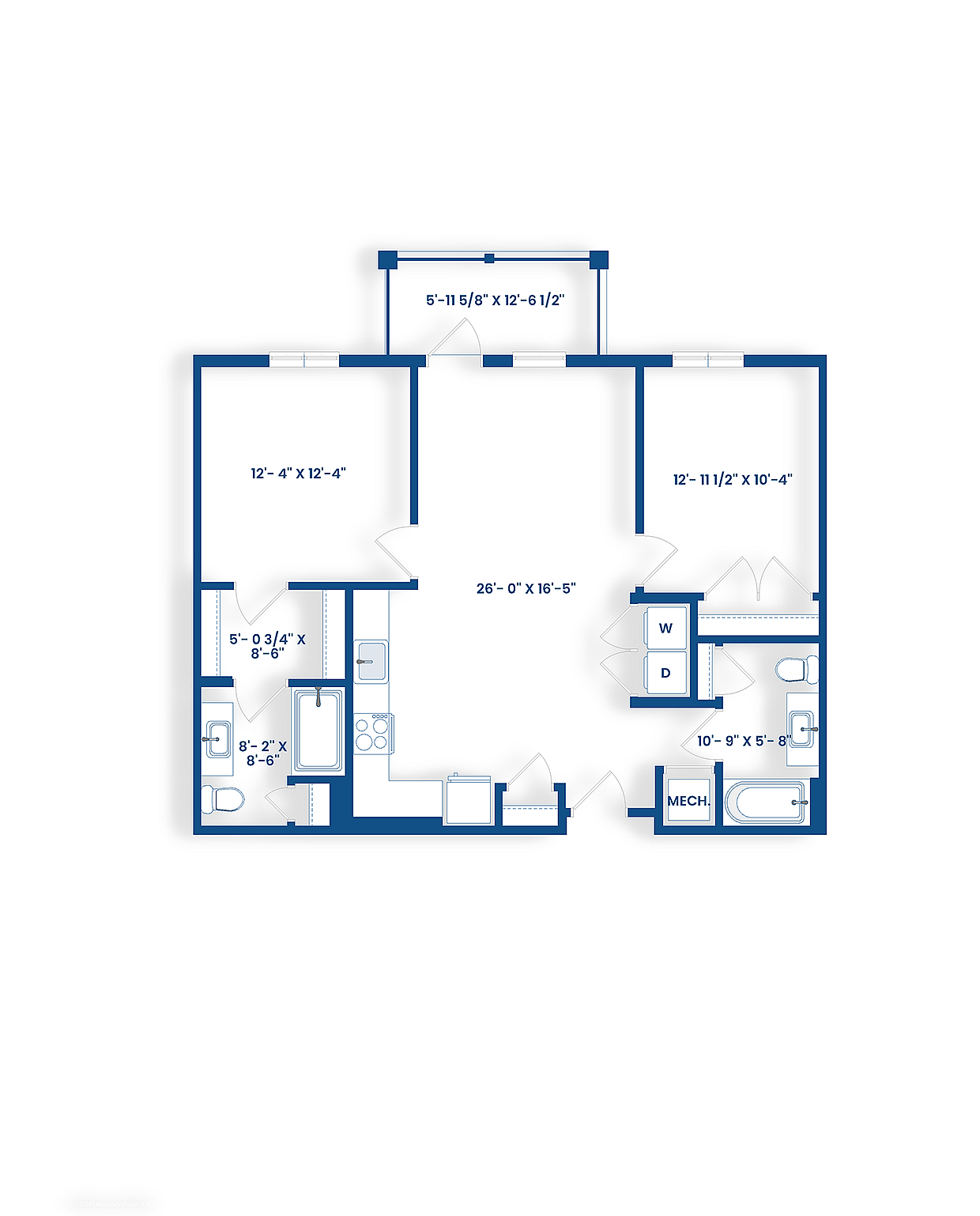 Cypress floor plan