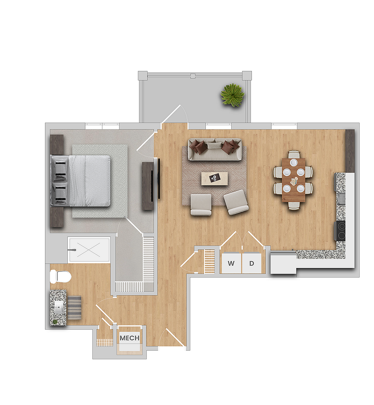 Apple floor plan