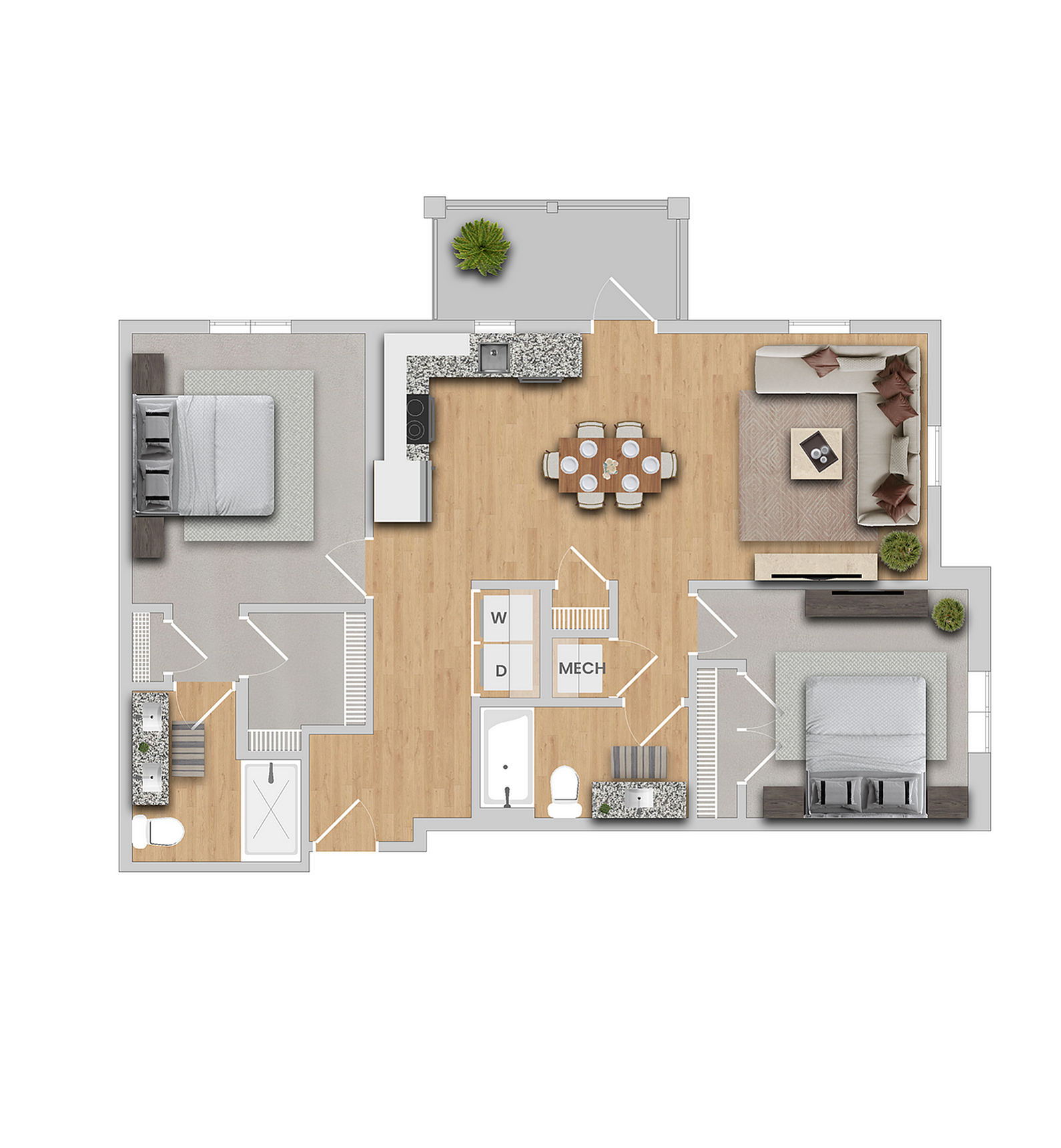 Cedar floor plan