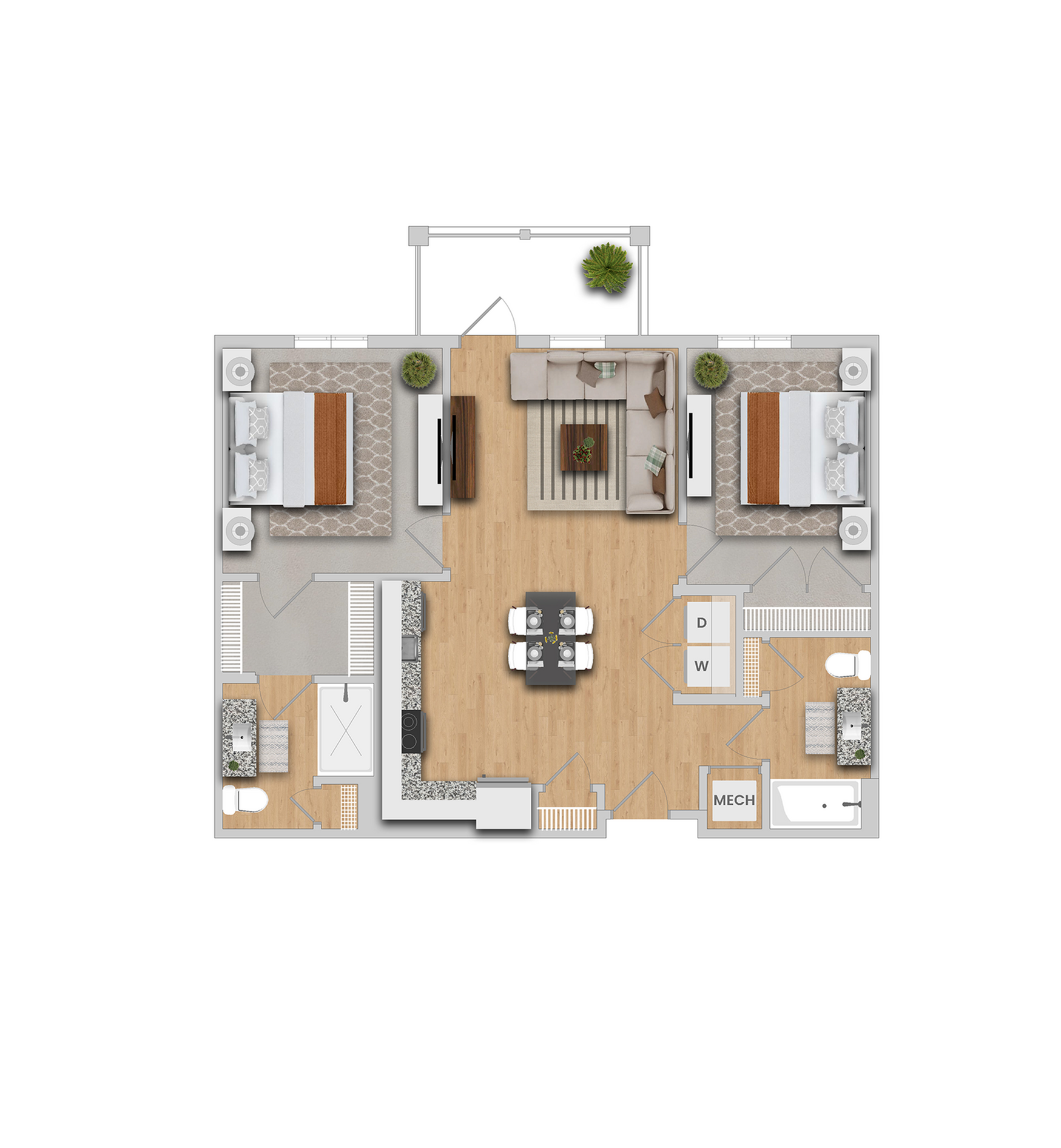 Cypress floor plan