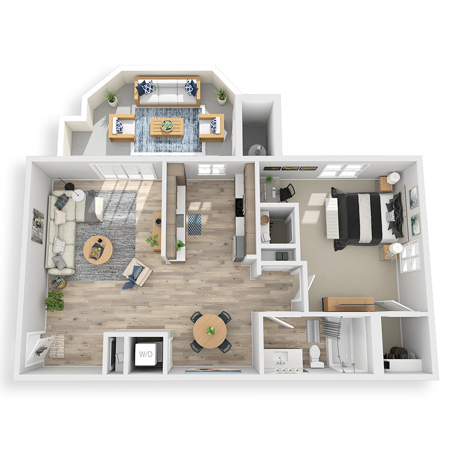 A1 floor plan