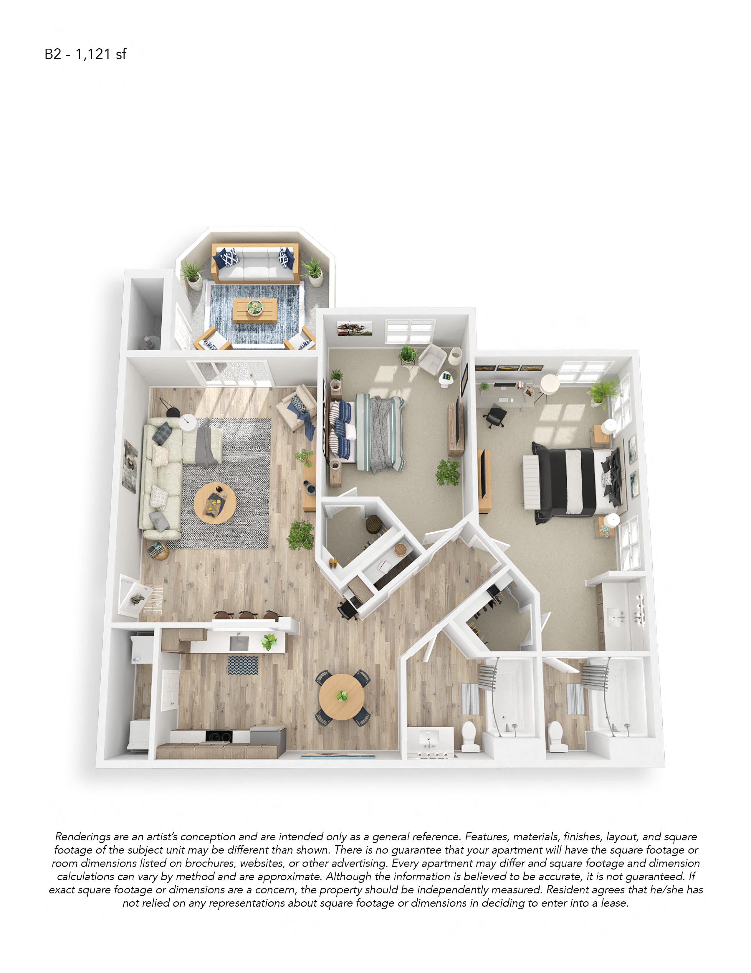 B2 floor plan