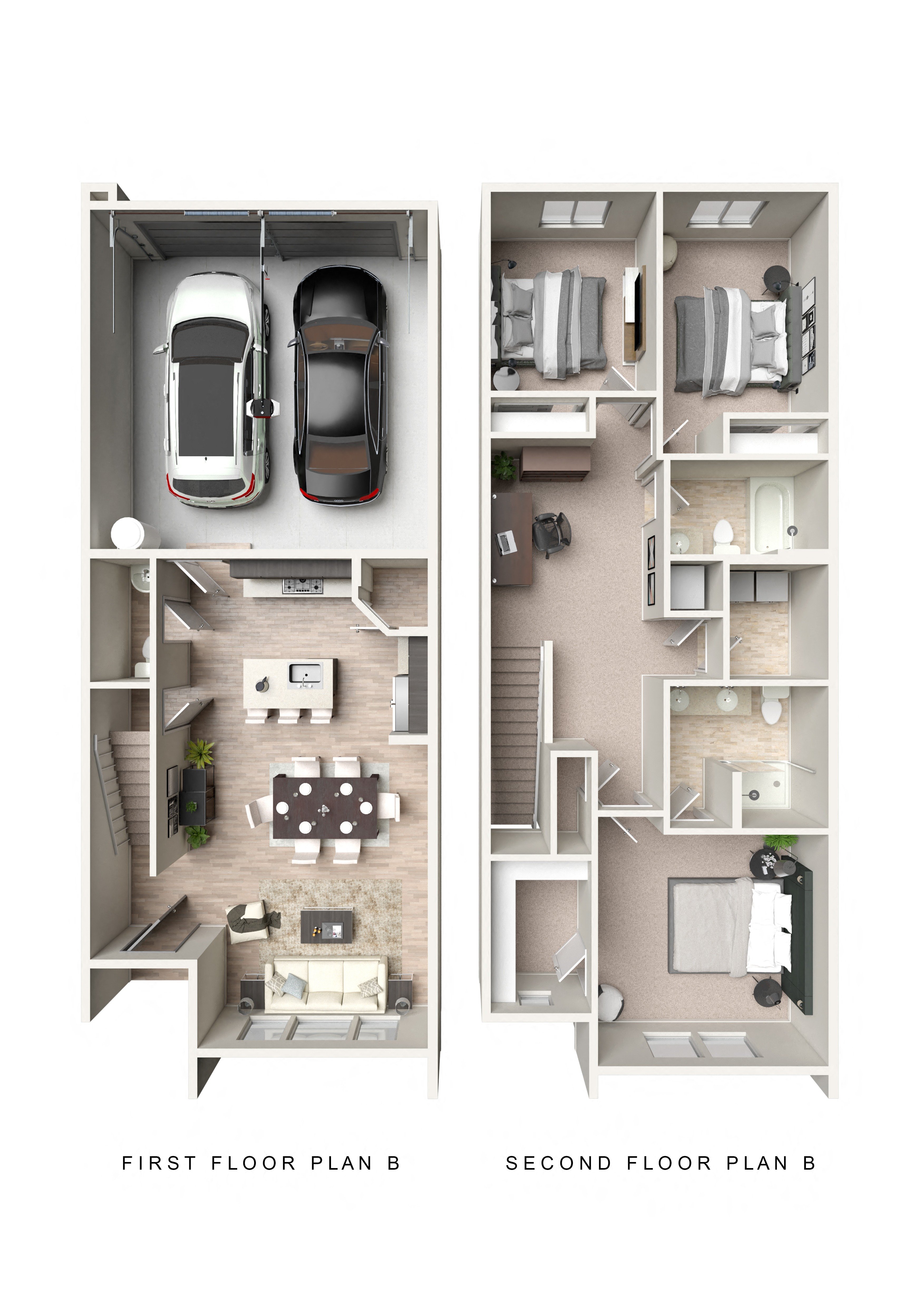 Foster Townhome floor plan
