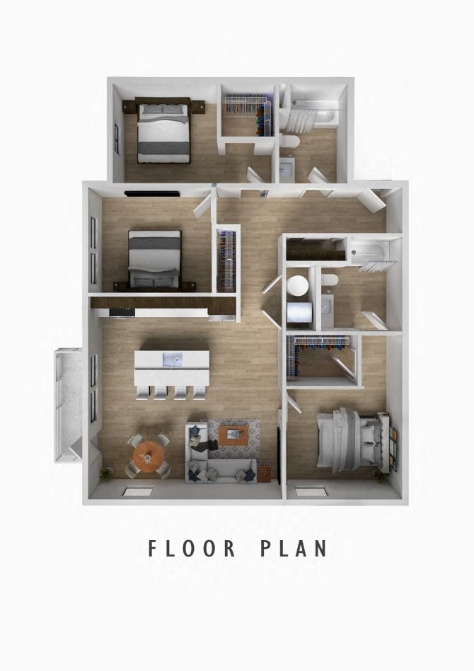 Larson floor plan