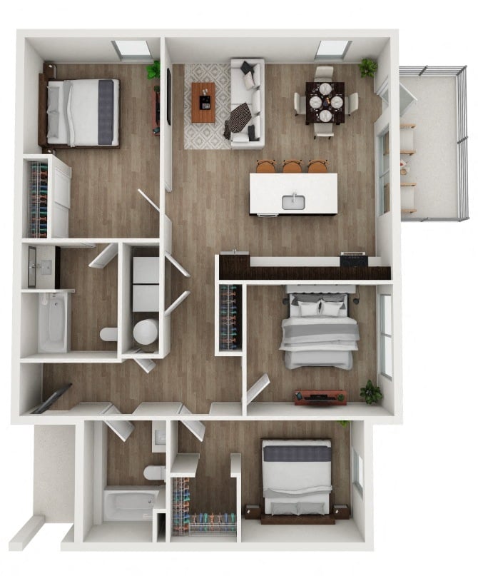 Draper ADA floor plan