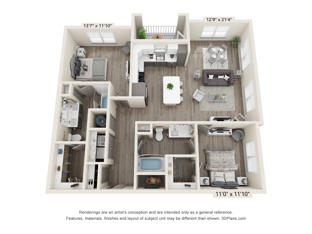 Dewees floor plan