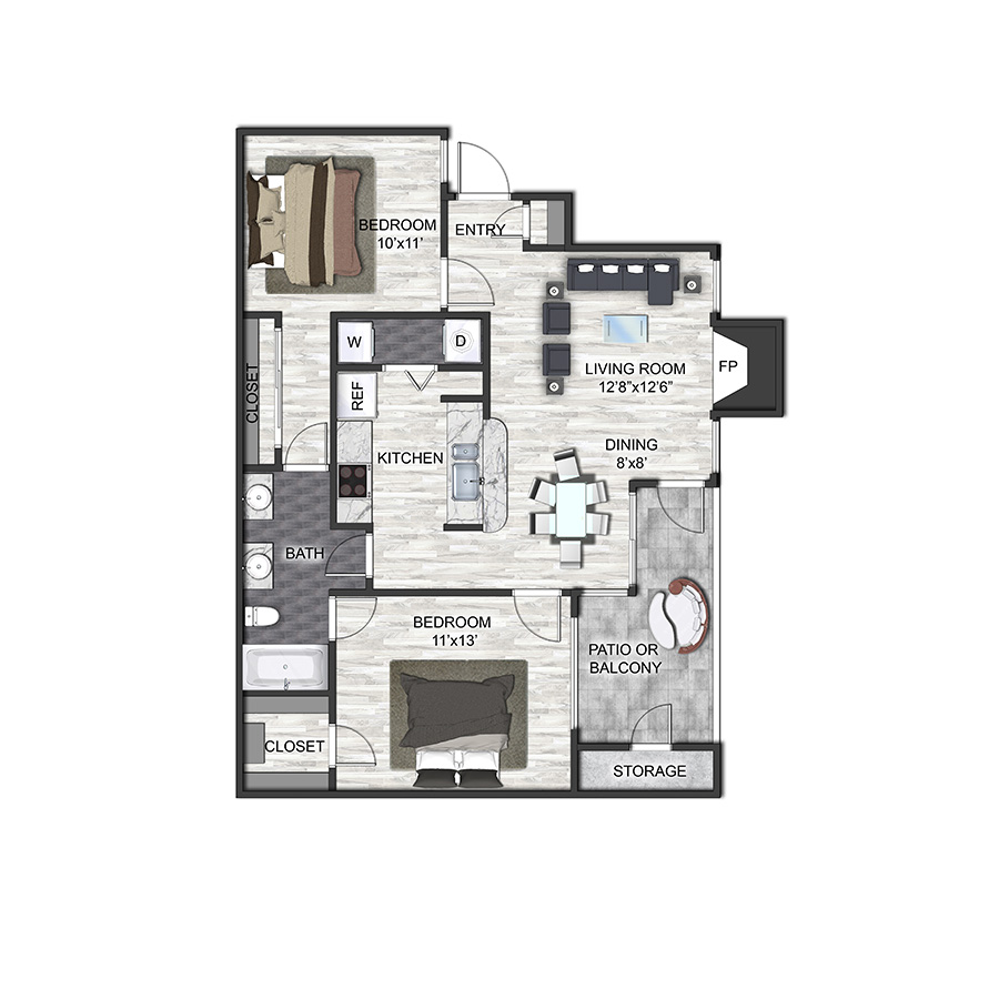 B1 floor plan
