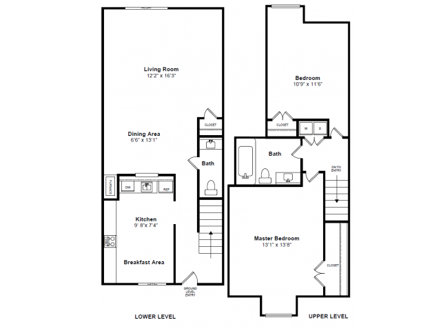 The Faneuil floor plan