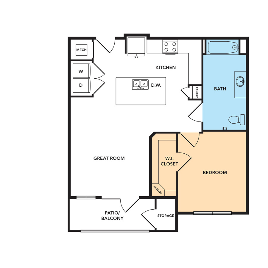 A4H floor plan