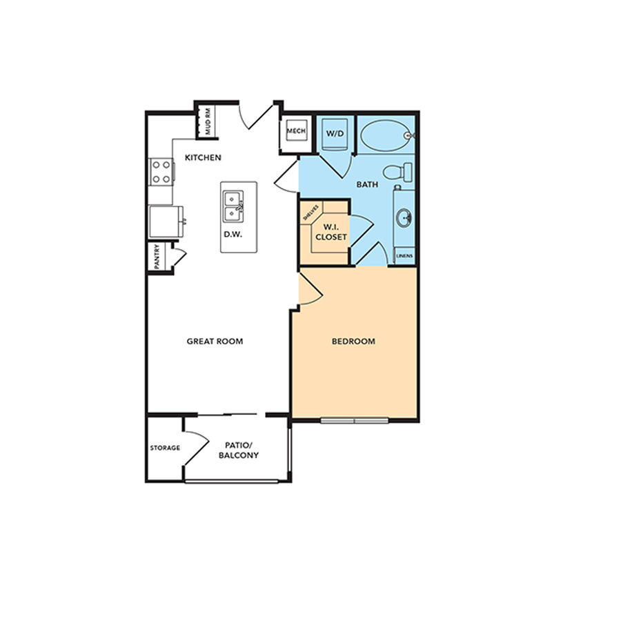 A2b floor plan