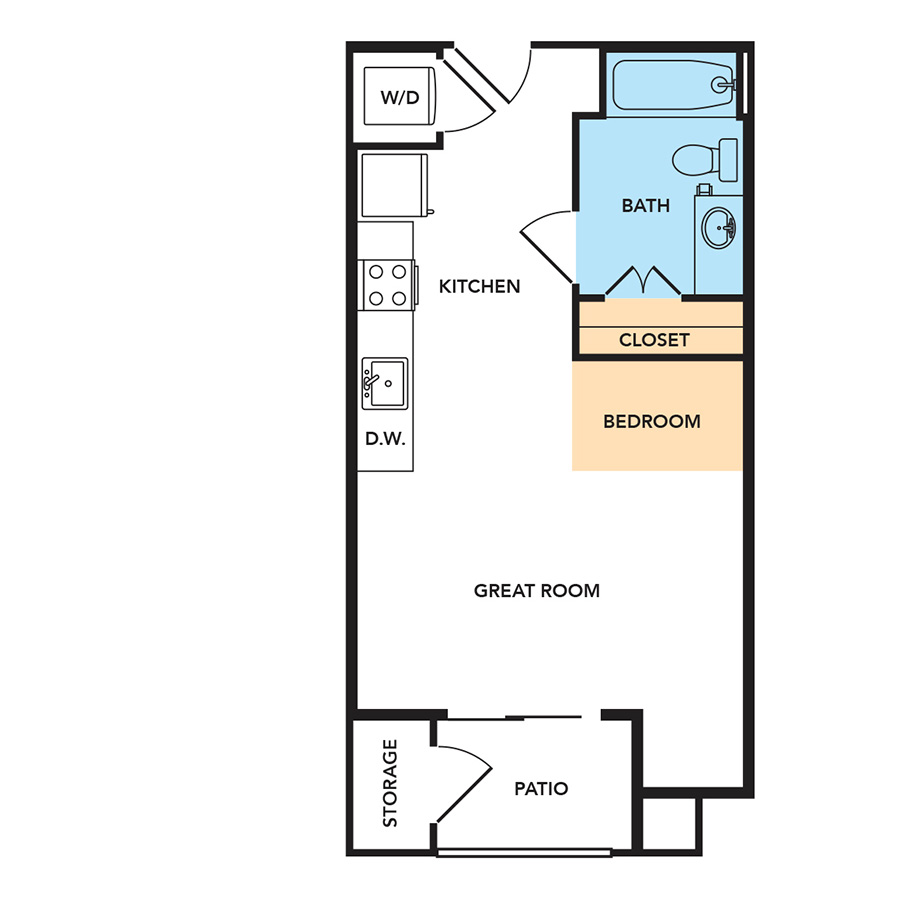 EF2 floor plan