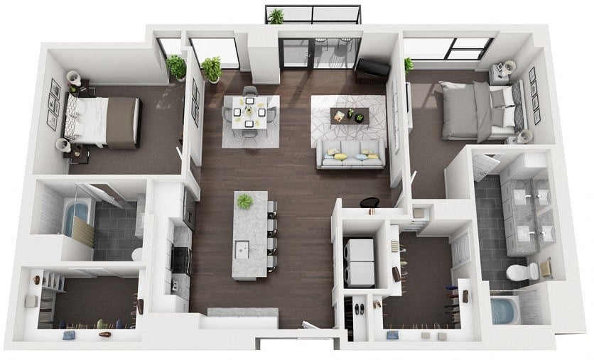 2J floor plan