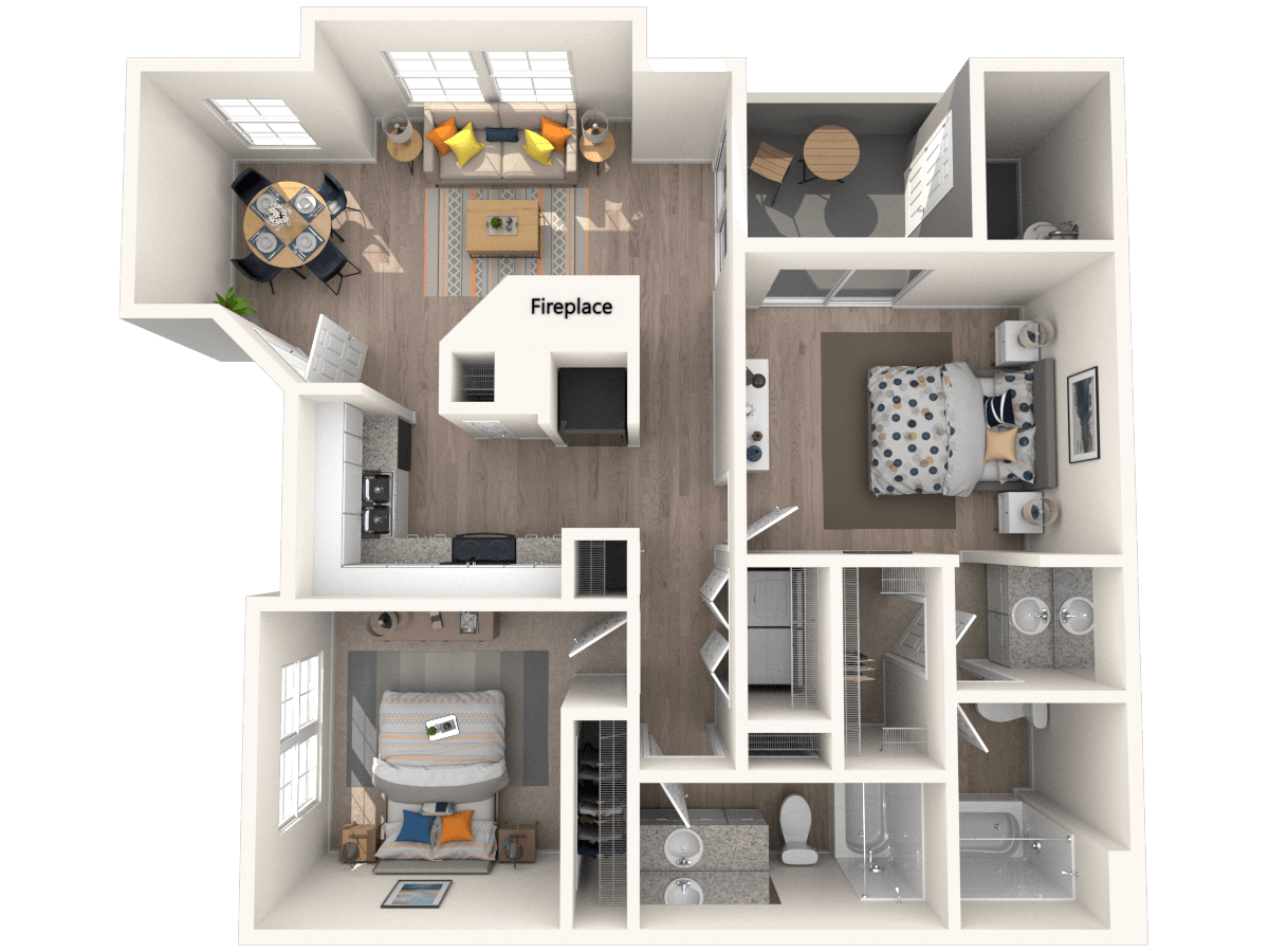 B2 floor plan