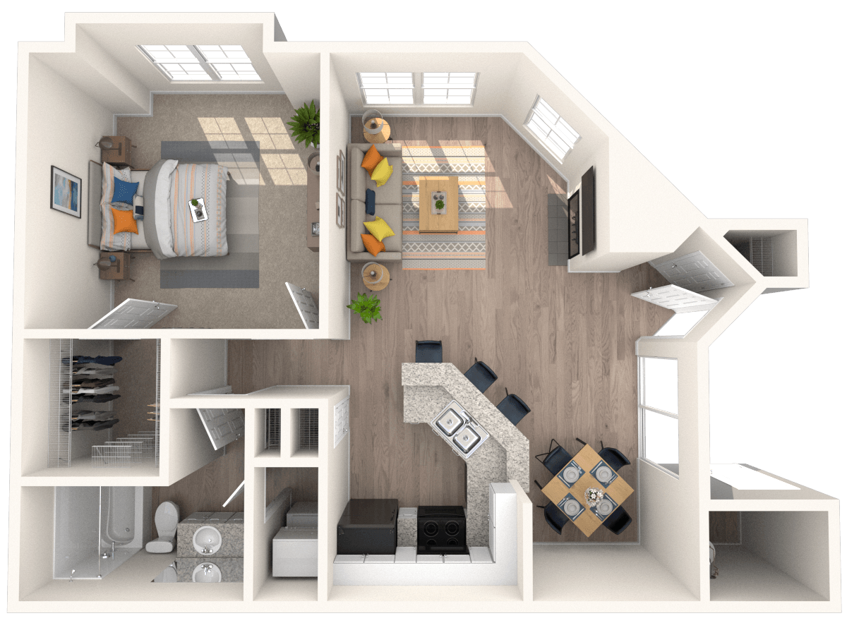 A1 floor plan