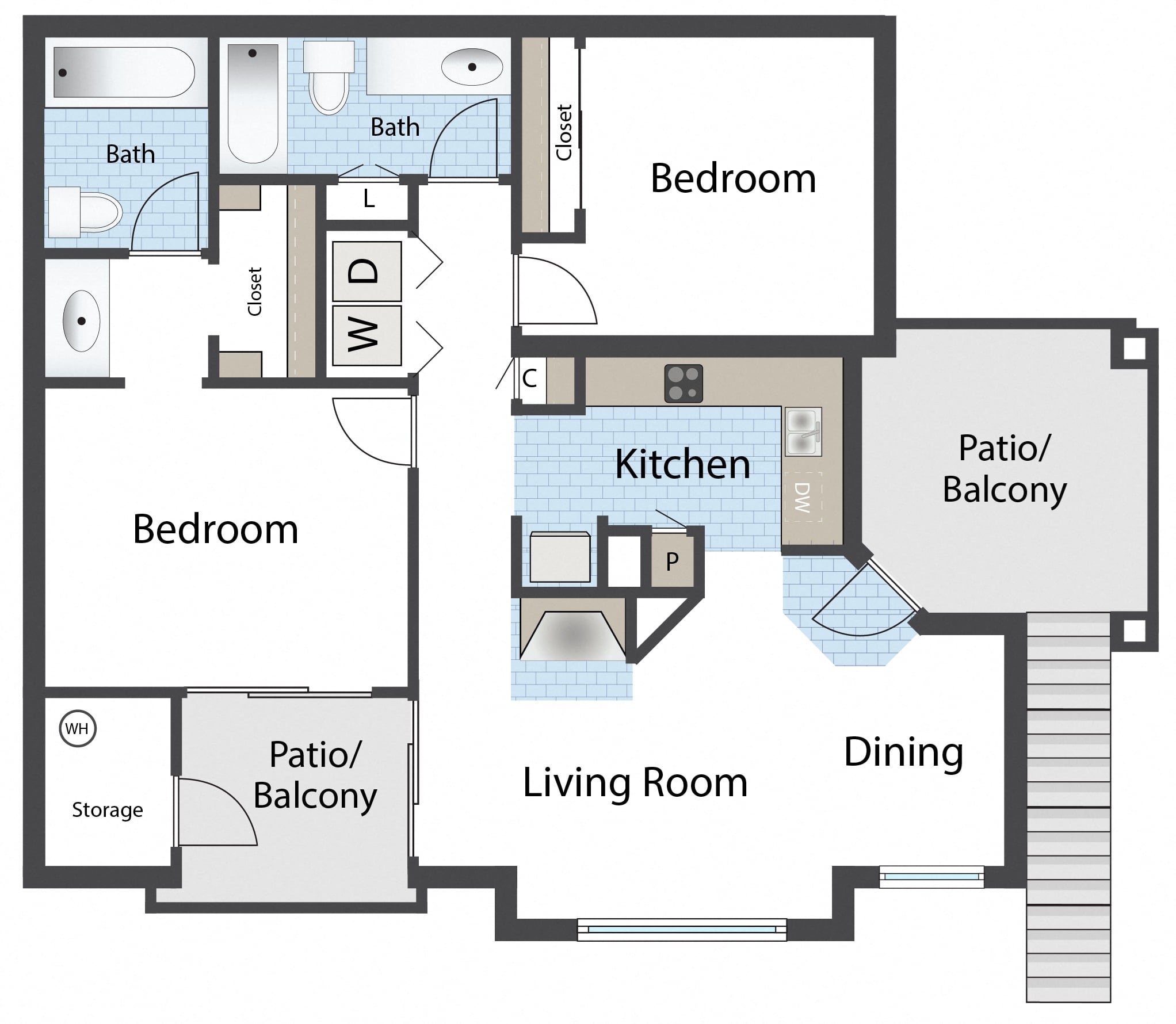 B2R floor plan
