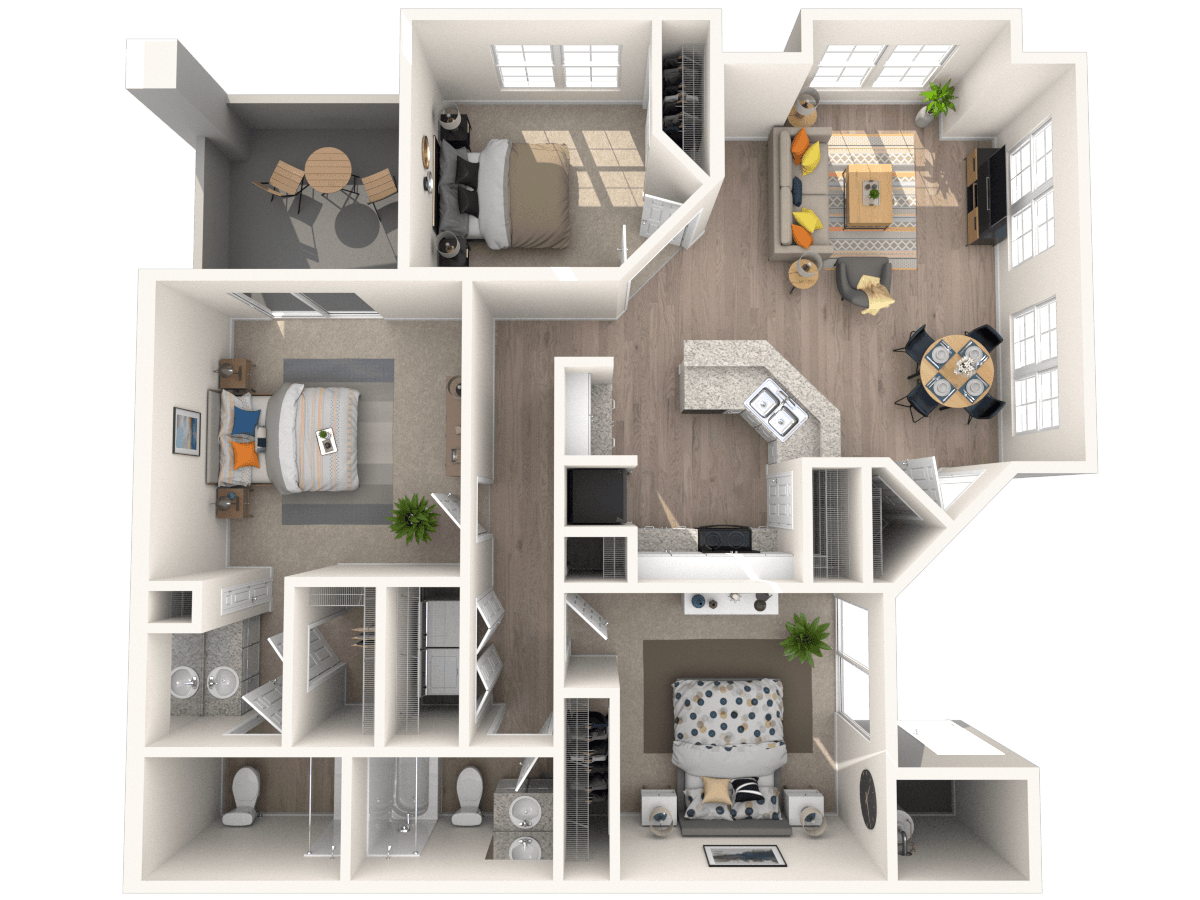 C1 floor plan