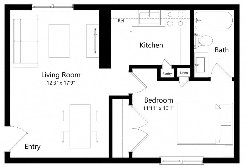 A1-C floor plan