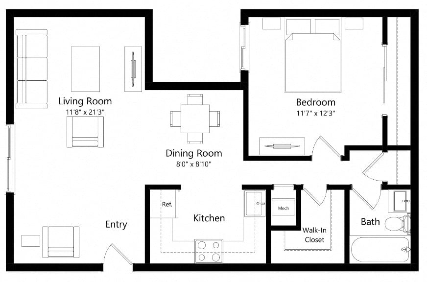 A19-P floor plan