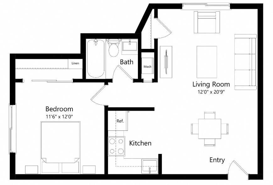 A18-P floor plan