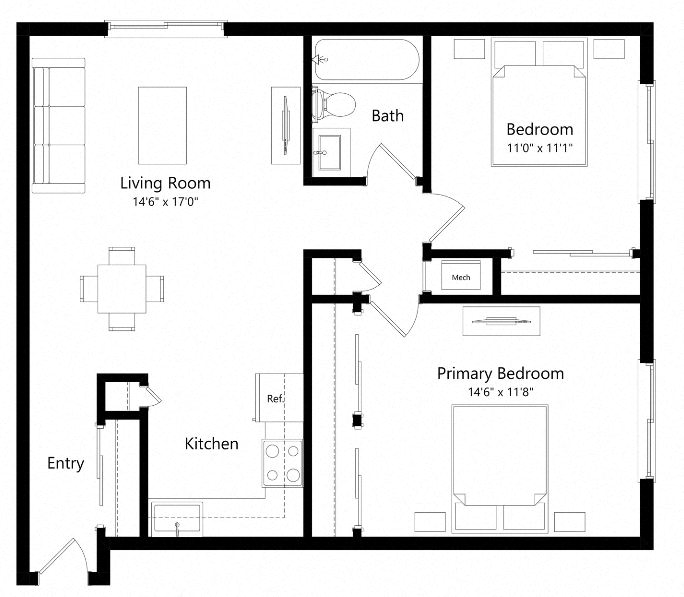B10-P floor plan