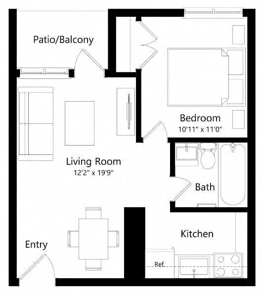 A5-C floor plan