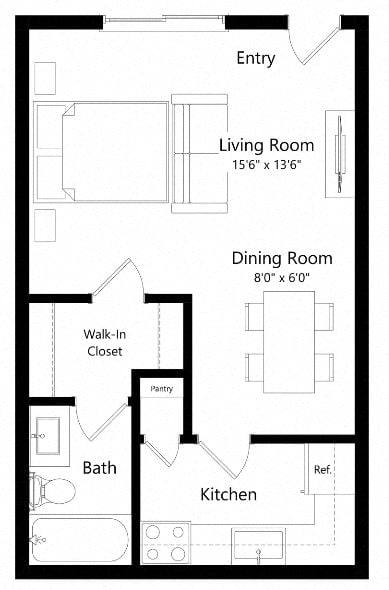 S1-E floor plan