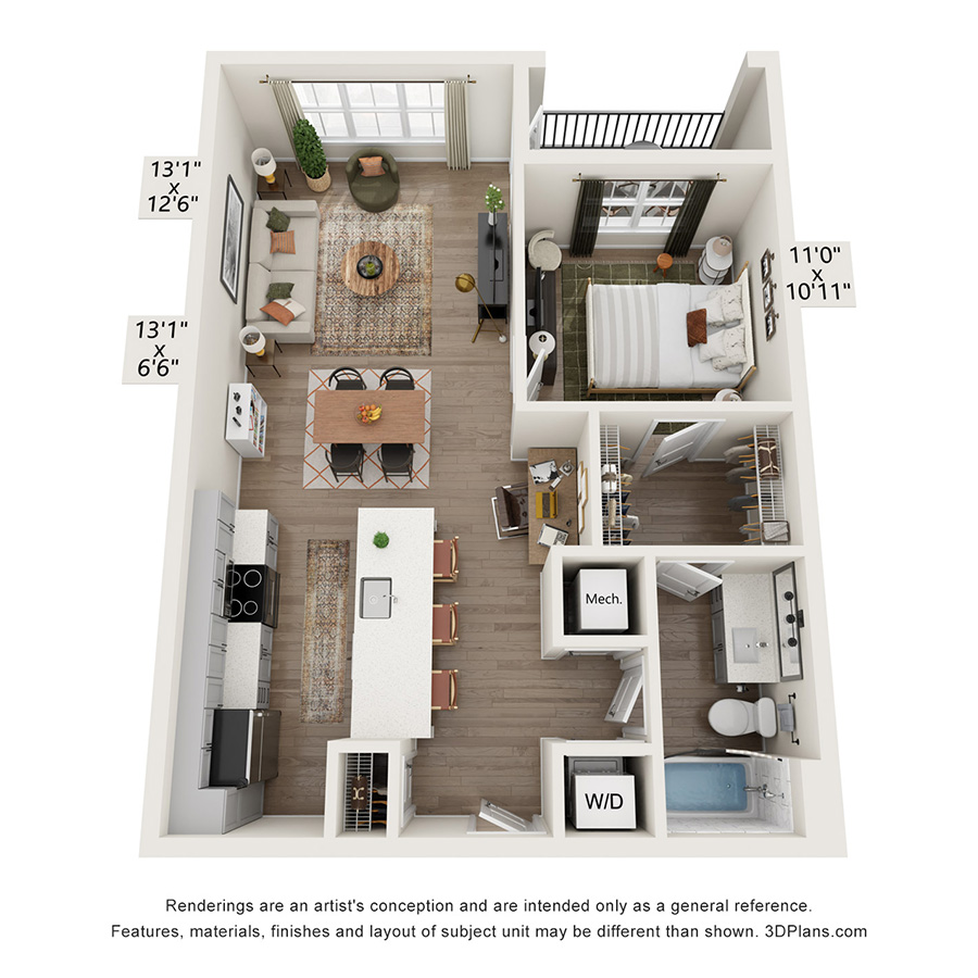A3 floor plan