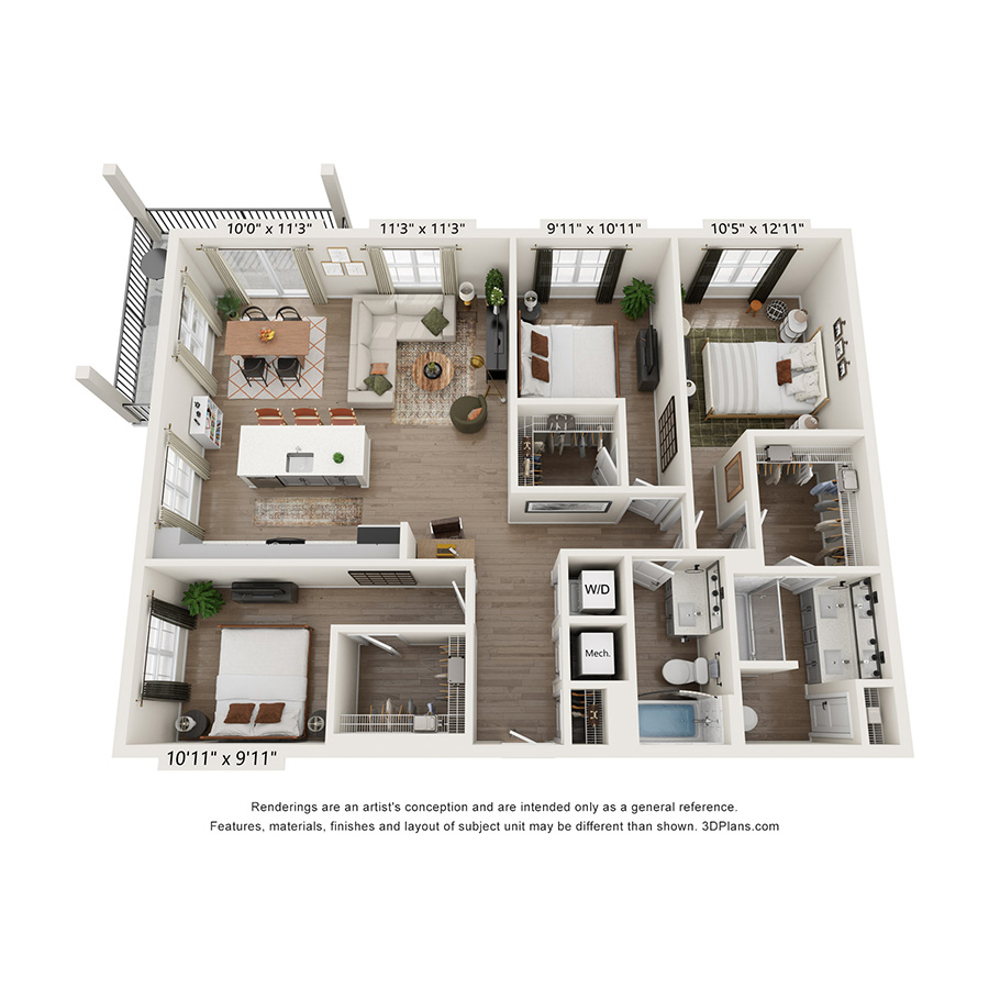 C1 floor plan
