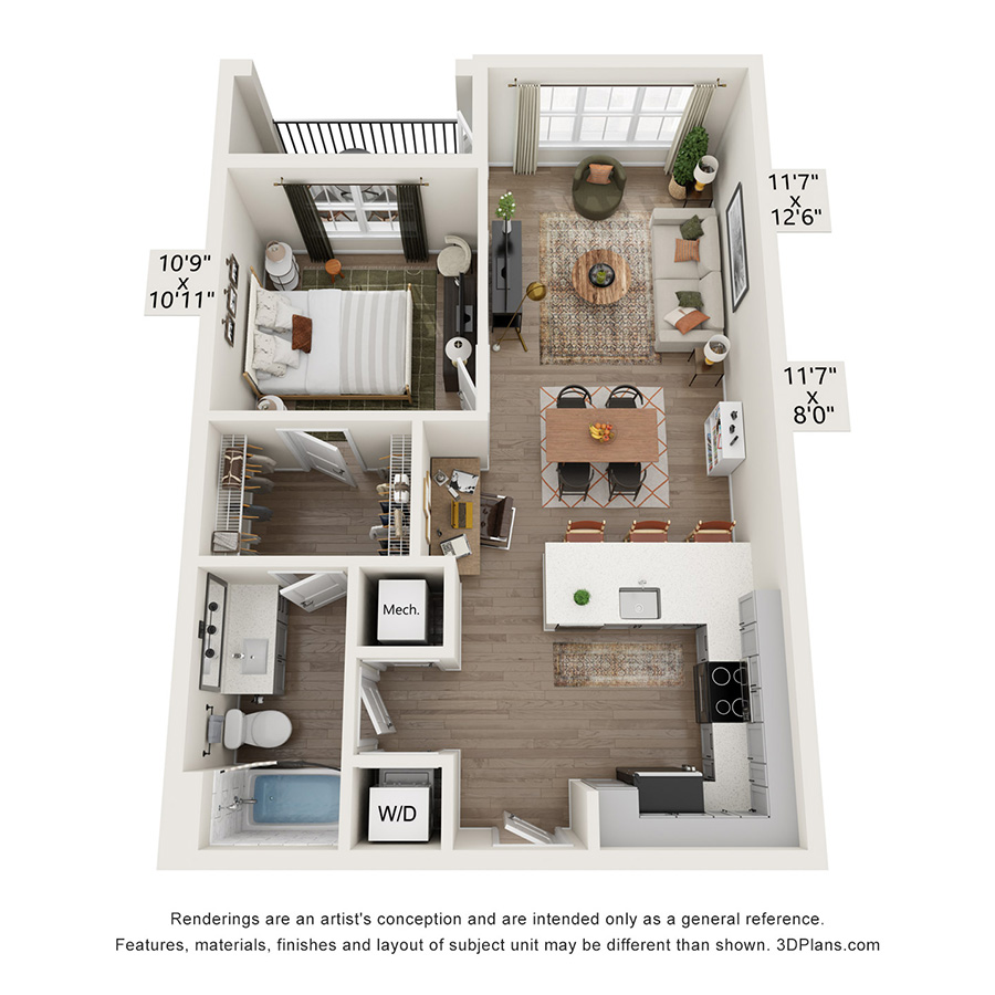 A4 floor plan