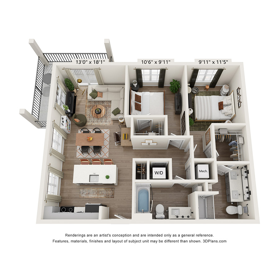 B1.1 floor plan