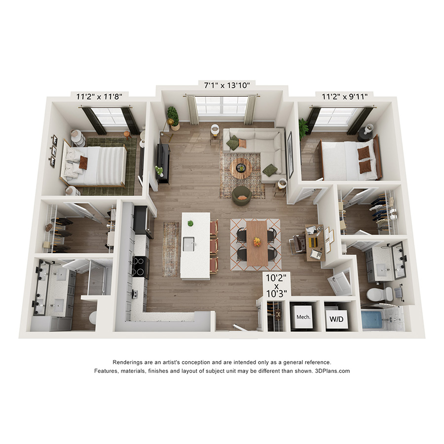 B4 floor plan