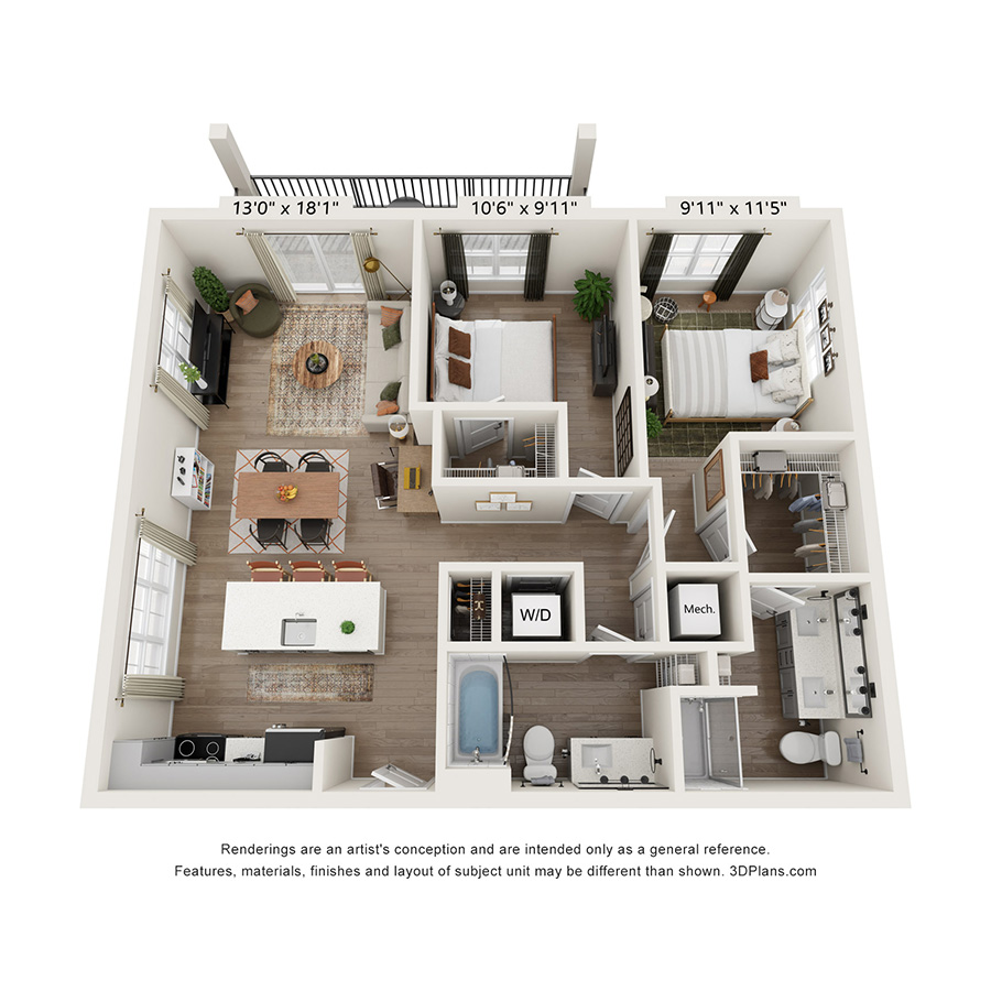 B1.2 floor plan