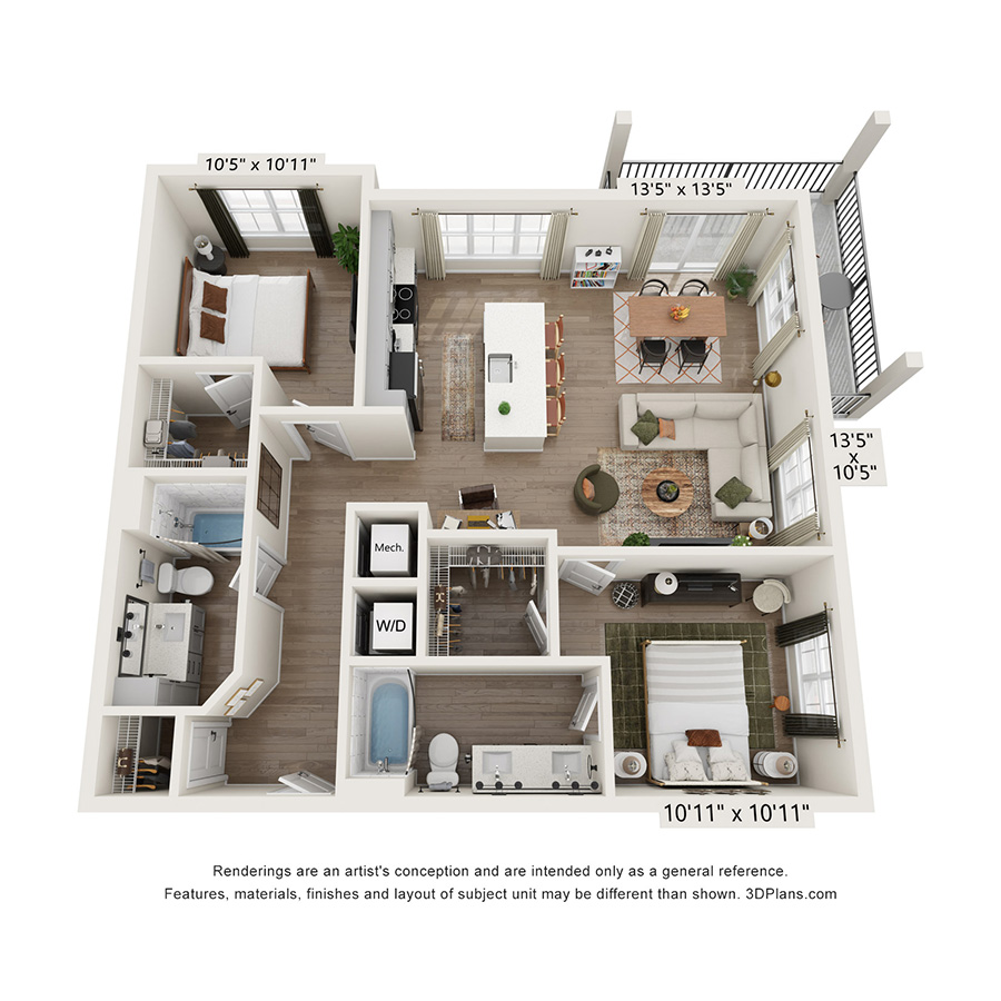 B2 floor plan