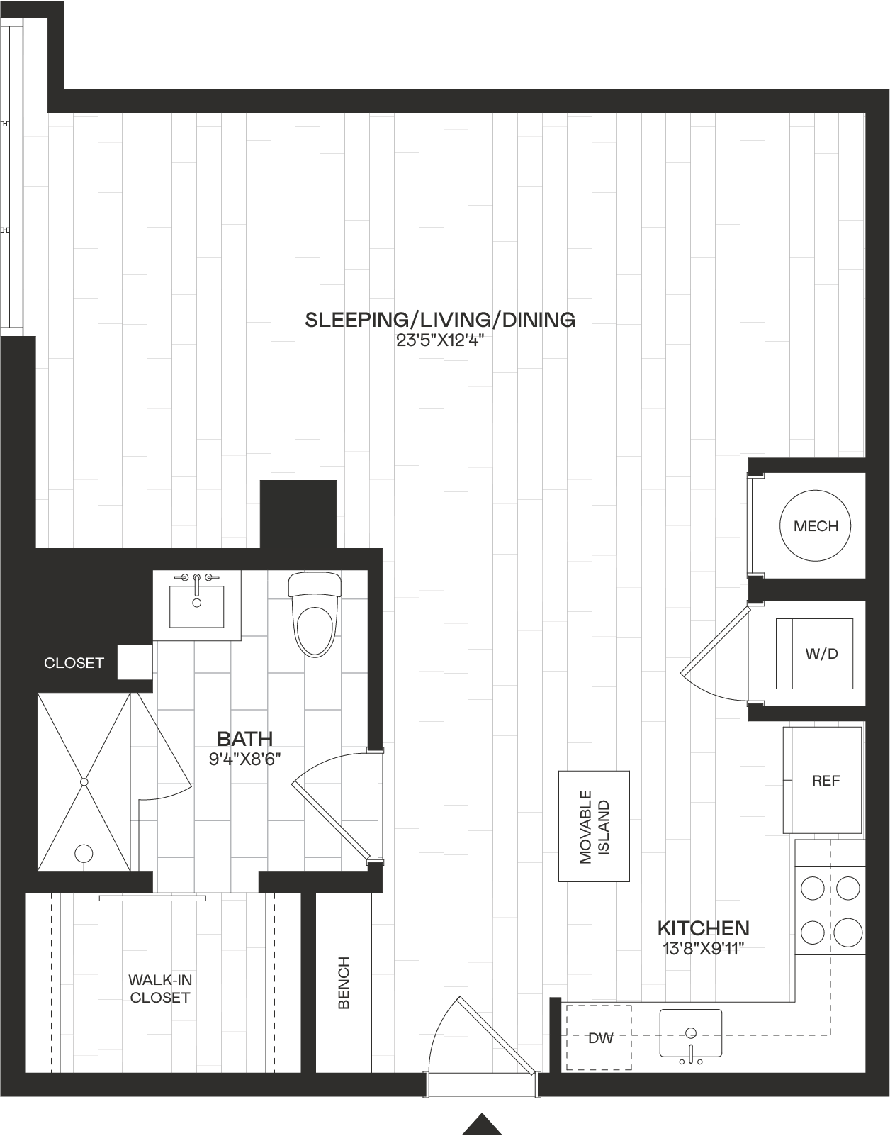 A1 floor plan