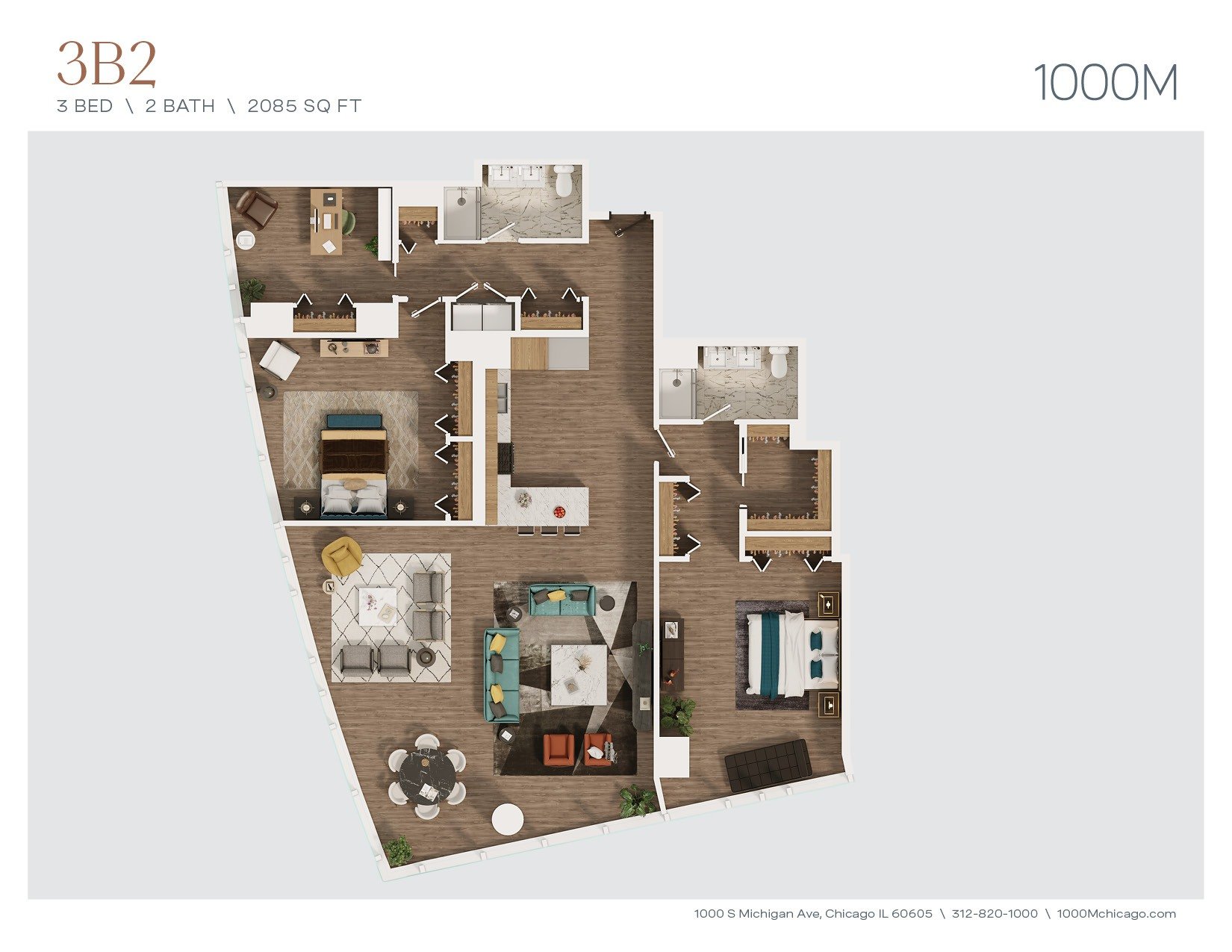 Unit 5606 floor plan