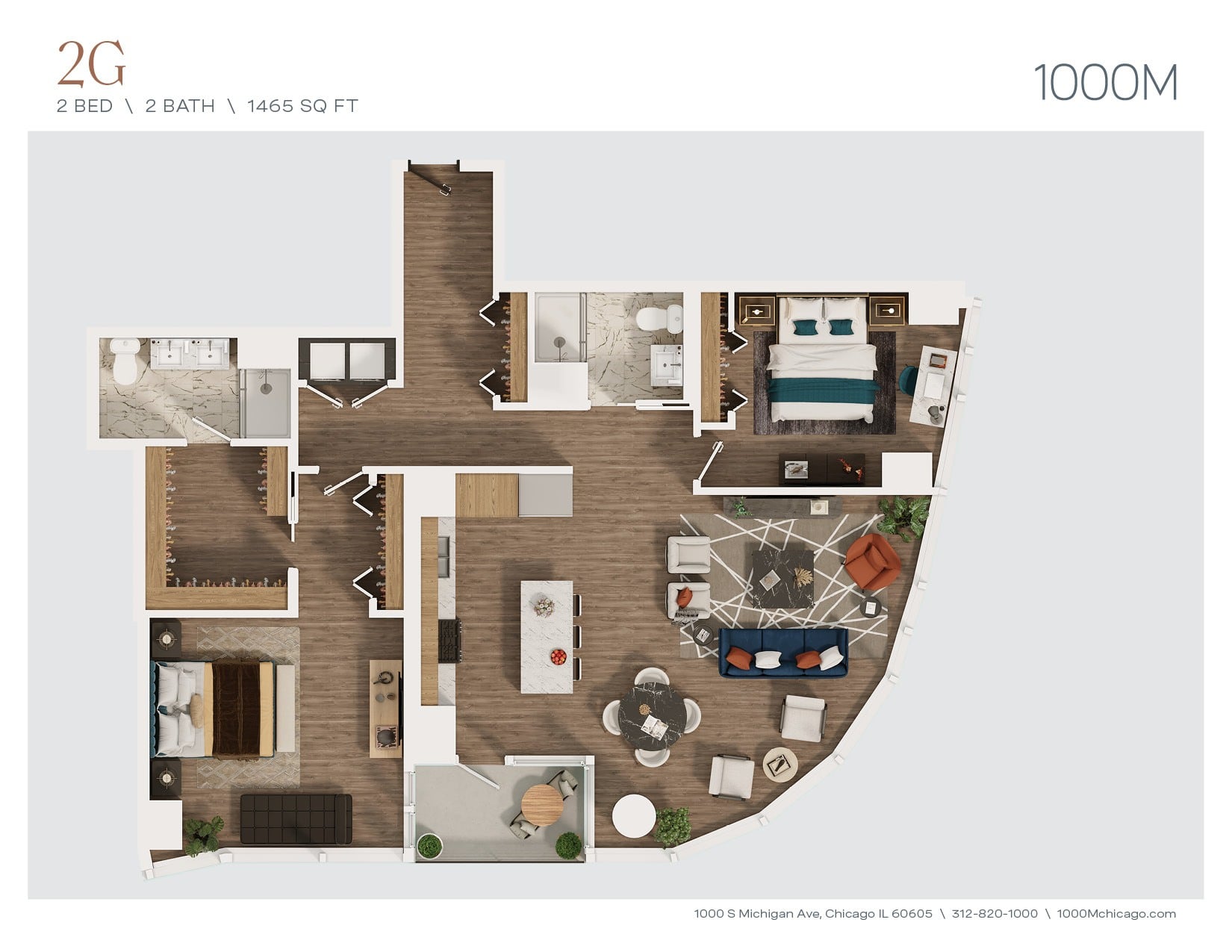 Unit 5905 floor plan