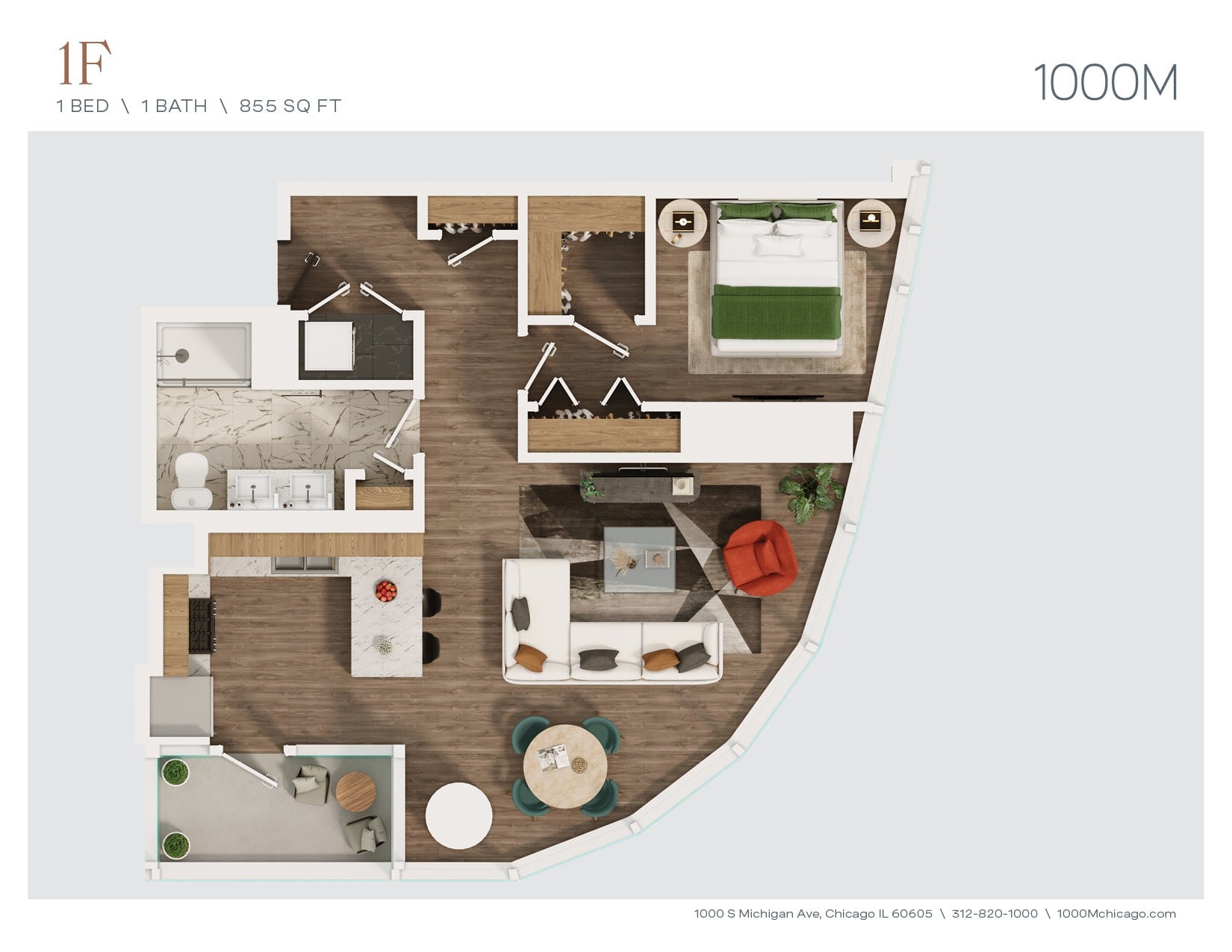 Unit 4907 floor plan